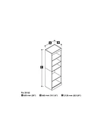 Pur by Bestar 25" Storage Unit