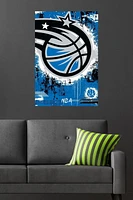 NBA Orlando Magic - Maximalist Logo 23 Wall Poster, 22.375" x 34"