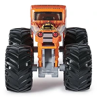 Monster Jam, Monster trucks officiels en métal moulé Bog Hog contre King Sling, échelle 1:64, jouets pour garçons à partir de 3 ans