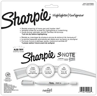 Sharpie Pocket Highlighters, Narrow Chisel Tip, Assorted Colours, 12 Count