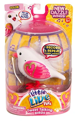 Little Live Pets Tweet Talking Birds Goldie Toy