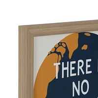 Tableau magnétique encadré "There is No Planet B" Hometrends