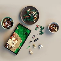LEGO Star Wars Diorama de l’entraînement Jedi sur Dagobah 75330 ; Ensemble de construction (1000 pièces)