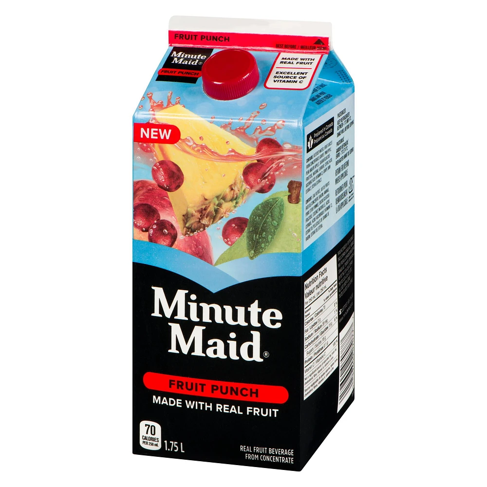 Minute Maid Fruit Punch 1.75L Carton, 1.75 x L