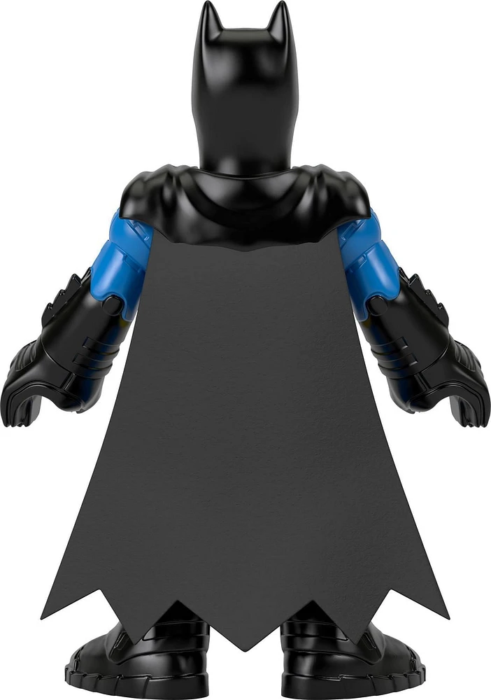 Imaginext DC Super Friends Batman XL Figure 10-Inch Poseable Preschool Toy, Black & Blue