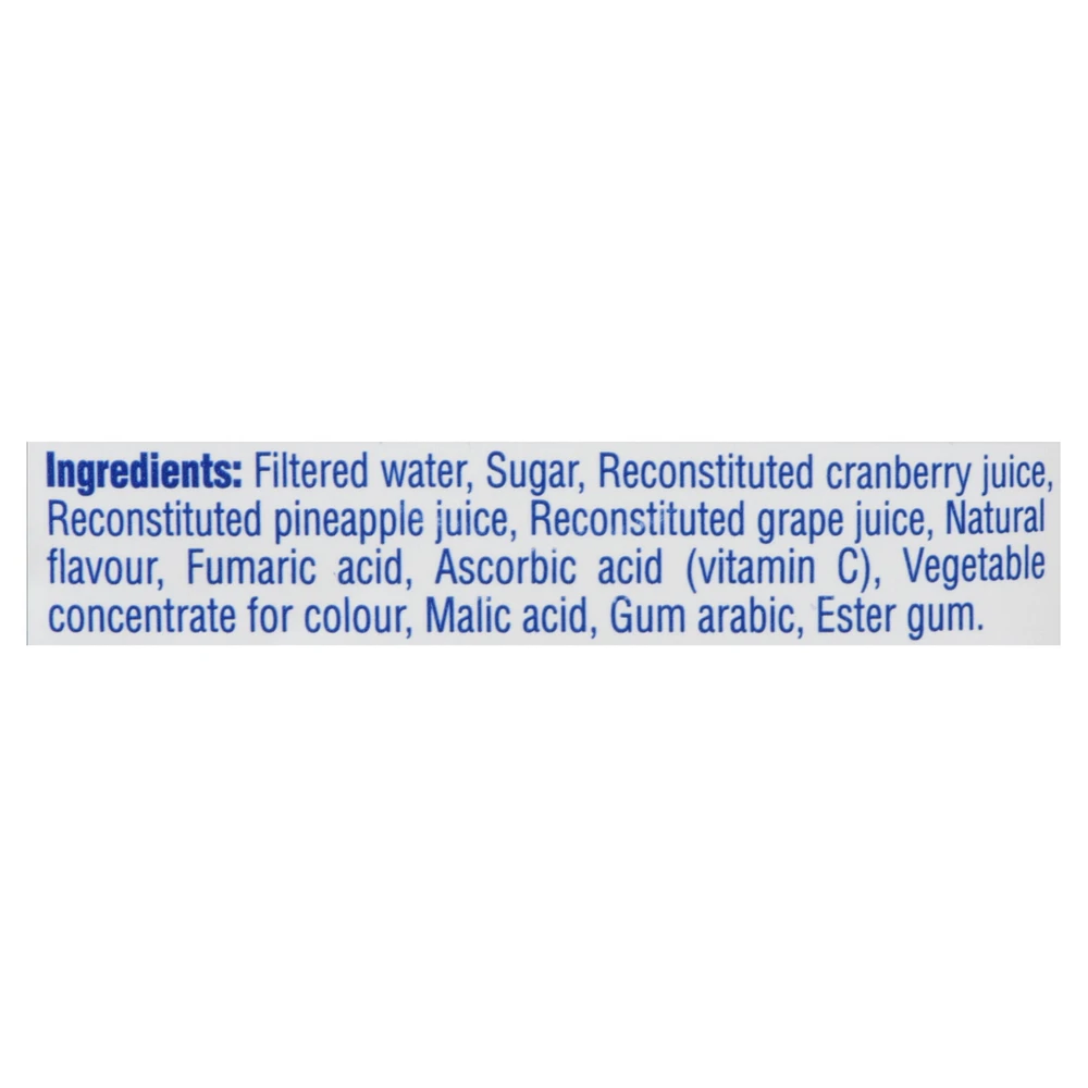 Cocktail aux Canneberges et Ananas d'Ocean Spray 1,89L 1,89 l