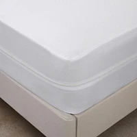 Housse de matelas Marina Decoration Premium Soft 100 % imperméable et anti-punaises de lit, silencieuse, avec fermeture éclair, hypoallergénique et respirante, convient pour une profondeur maximale de