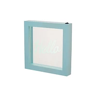 Boîte message Hometrends <br>« Hello » à DEL