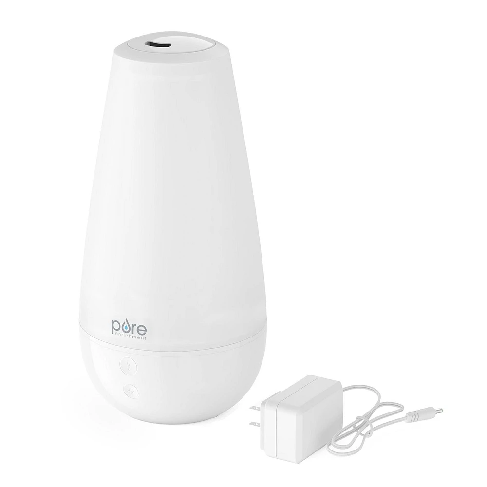 Humidificateur silencieux 3 en 1 Pure Enrichment - Veilleuse à couleur changeante et diffuseur d'huiles essentielles