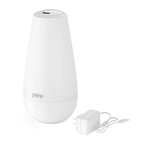 Humidificateur silencieux 3 en 1 Pure Enrichment - Veilleuse à couleur changeante et diffuseur d'huiles essentielles