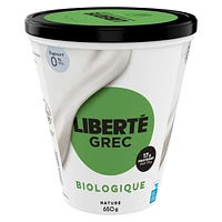 Liberté Greek Organic Plain 0% MF Yogurt