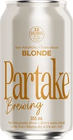 Partake - Blonde, 4 x 355 mL canettes Bière artisanale sans alcool