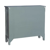 Console Maggie 2 portes, Bleu Antique