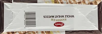 Streit's Matzo, whole wheat , Passover
