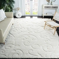 SAFAVIEH Florida Douglas Tapis Vignes Florales Shag