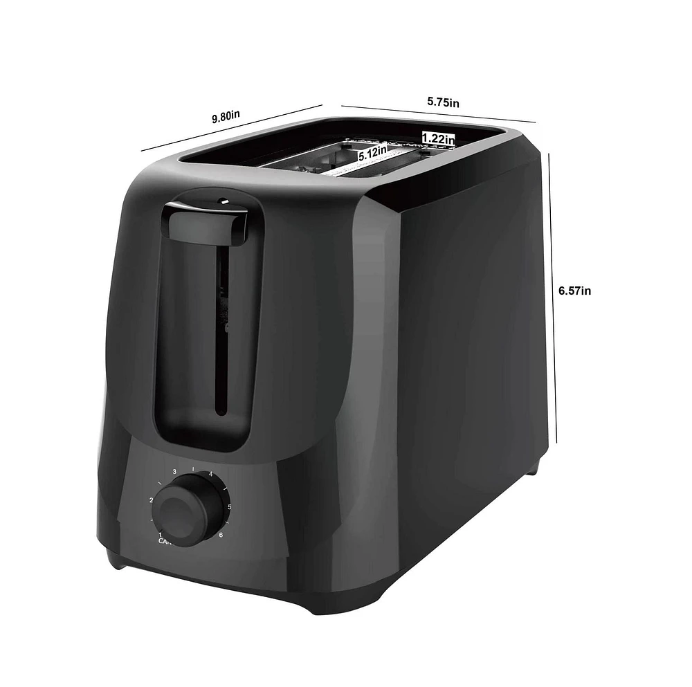 Mainstays 2-Slice Toaster with 6 Shade Settings and Removable Crumb Tray, Sage Green, Mainstays 2-Slice Toaster