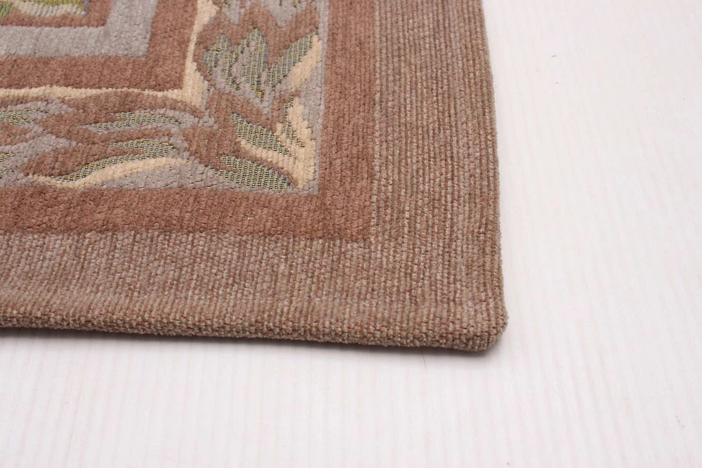 ECARPET Lotus Mod Ivory Rug 5'6" x 7'9"