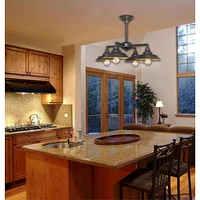 Westinghouse Iron Hill 4-light Convertible Chandelier