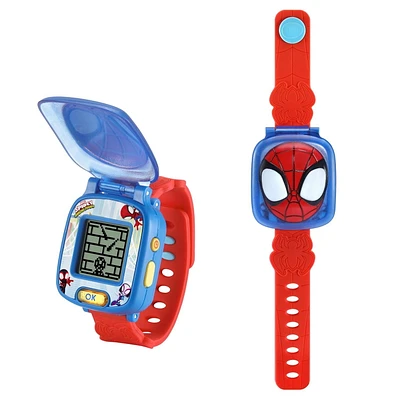 VTech Spidey et ses Amis Extraordinaires - La montre-jeu interactive de Spidey - Version anglaise 3-6 Ans