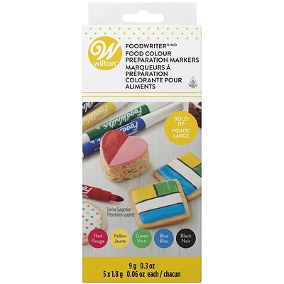 Wilton marqueurs comestible de couleurs primaires Foodwriter