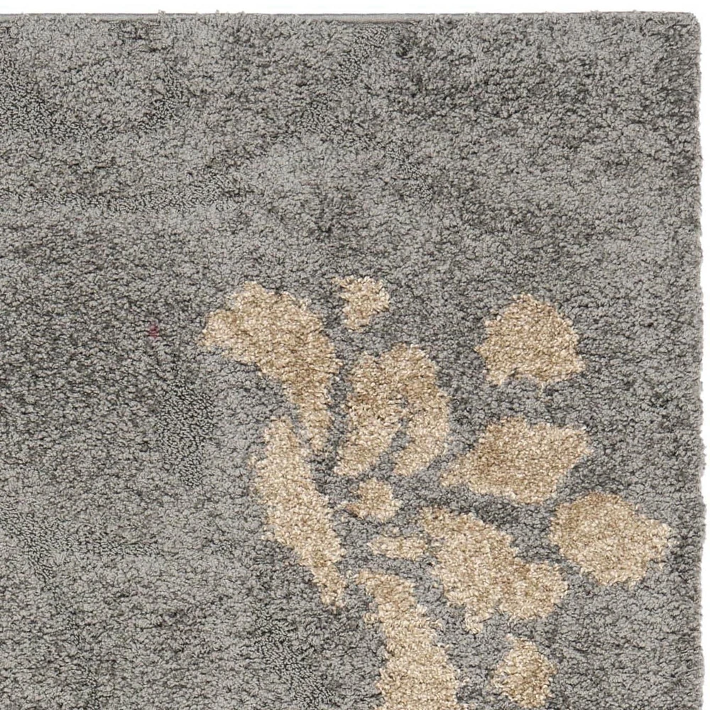 SAFAVIEH Florida Davin Floral Shag Area Rug