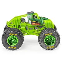 Monster Jam, Official Dragon Truck, Die-Cast Vehicle, Training Trucks Series, 1:64 Scale