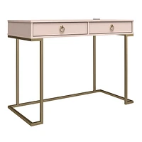 Bureau de travail Camila, Rose