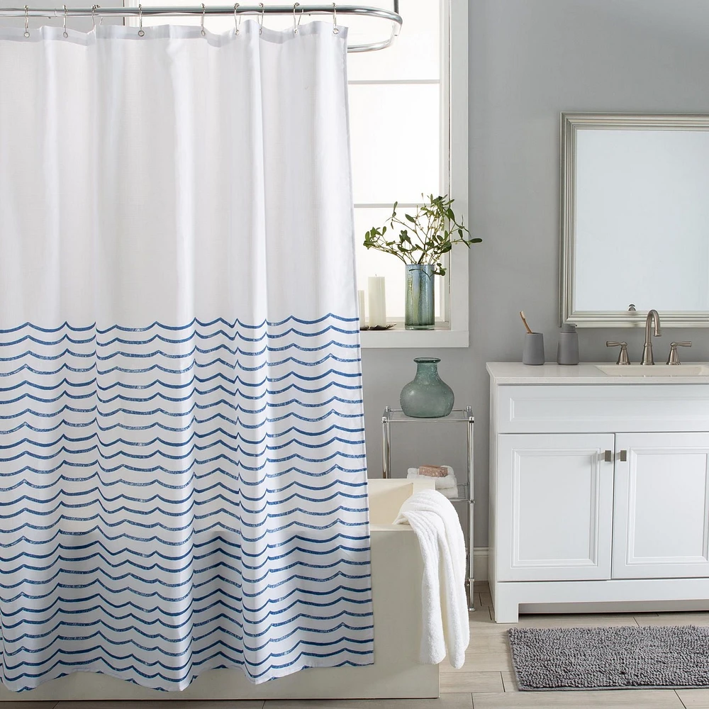RIDEAU DE DOUCHE WAVES