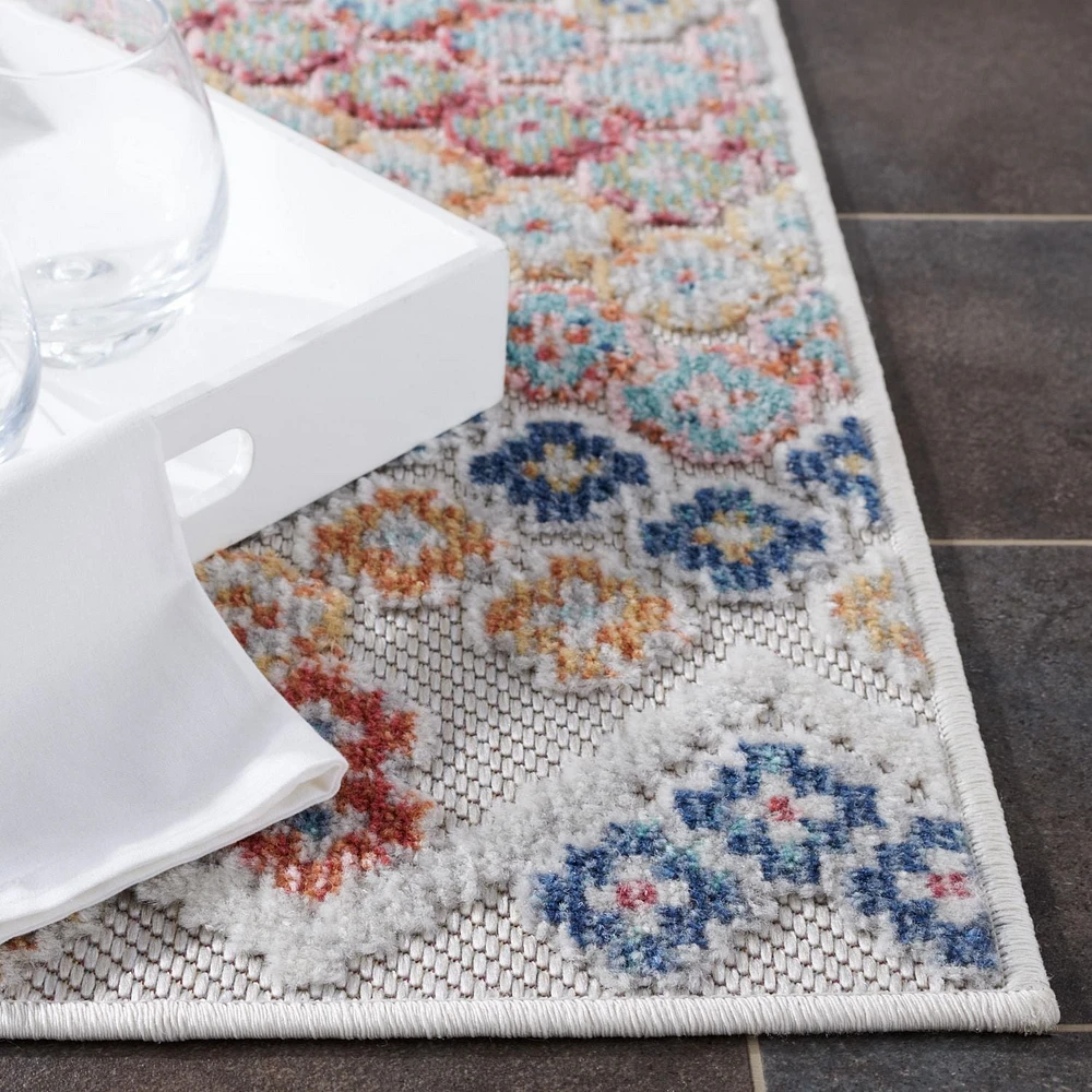 SAFAVIEH Cabana Aurora Tapis Intérieur/Extérieur Floral