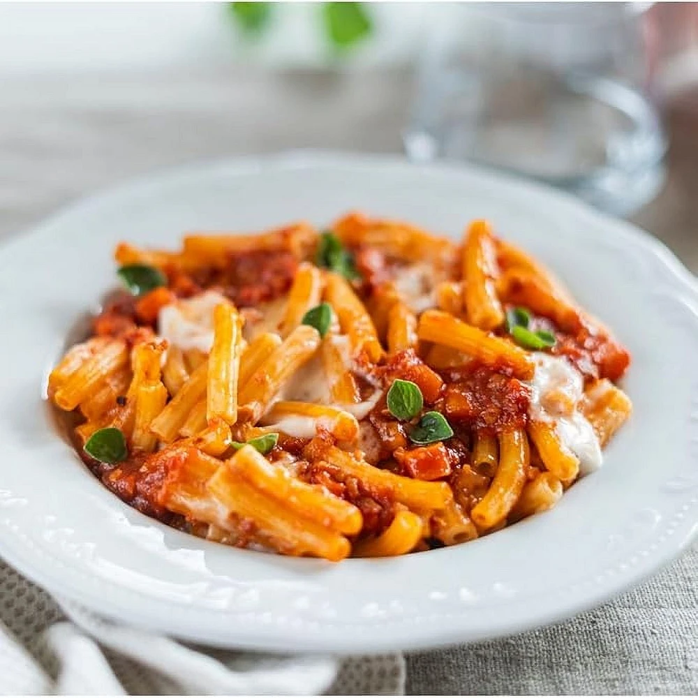 MY COOKING BOX BAKED ZITI WITH VEGETABLE RAGU