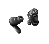 Audio-Technica ATH-TWX7 Truly Wireless Earbuds, Black