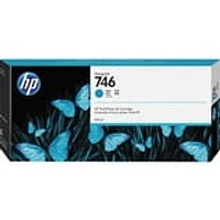 HP 746 - 300 ml - cyan - original - DesignJet - ink cartridge - for DesignJet Z6, Z6dr, Z9+, Z9+dr