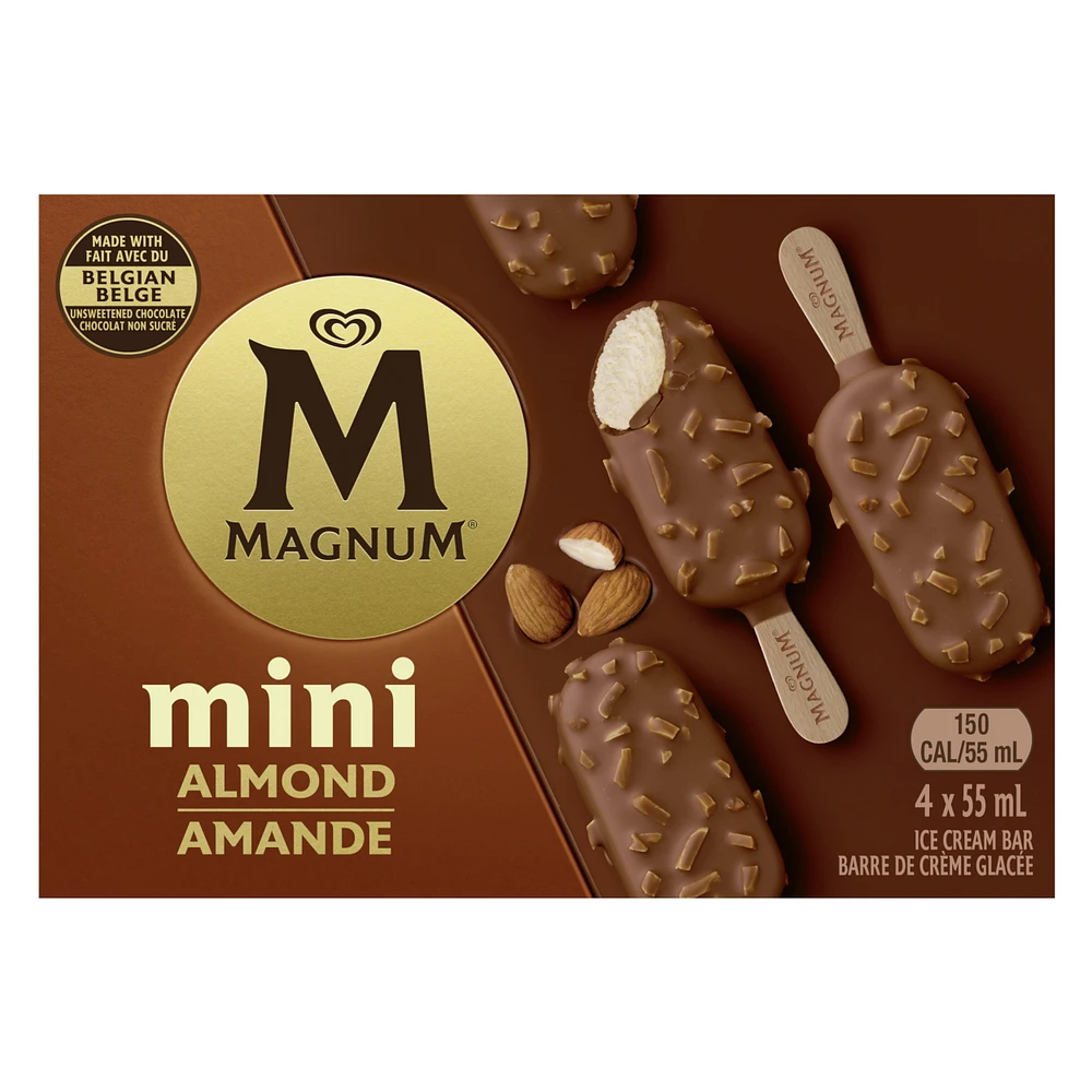 MAGNUM MINI ALMONDE 6-4PK, 4x 55ml