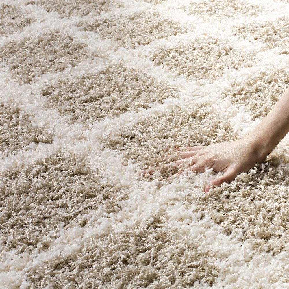 Safavieh Layla Tapis Géométrique Shag