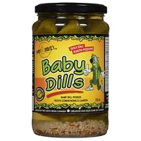 MATT & STEVE'S BABY DILLS SPICY DILL, MATT & STEVE'S BABY DILLS SPICY DILL 750ml