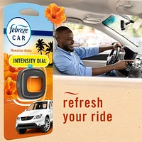 Febreze Car Air Freshener, Odor-Fighting Automotive Vent Clip, Hawaiian Aloha Scent