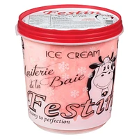 FESTIN STRAWBERRY ICE CREAM, Strawberry Festin. 2 L. Made in Canada.