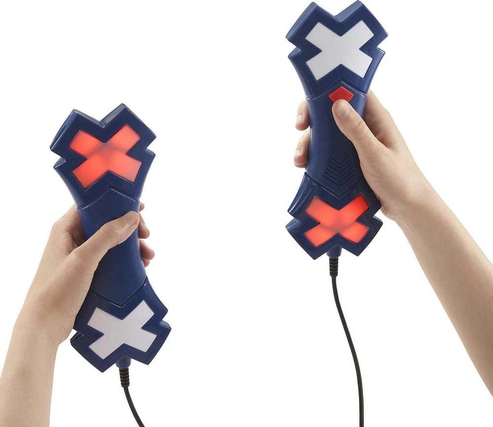 Jeu électronique Flash Folie avec deux manettes vocales et lumineuses - Edition Anglais