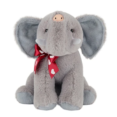 Way To Celebrate Valentine’s Day Jungle Plush Toy, Elephant