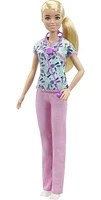 Poupée ​Barbie Infirmière, Blonde Âges 3+