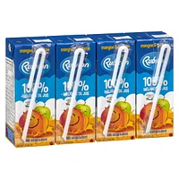 Rubicon Mango & Apple 'No Sugar Added' 100% Juice Blend, 4 x200 mL