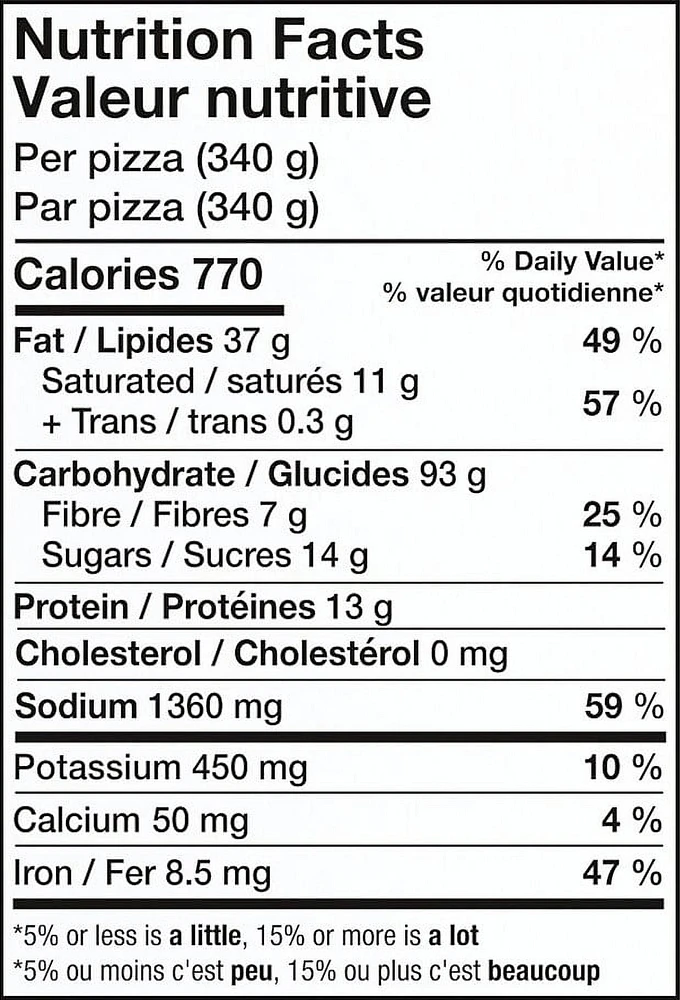 Dr. Oetker  Vegetalienne Margherita Pomodori 340g