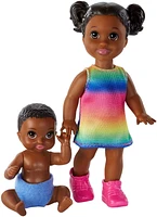 Barbie Skipper Babysitters Inc Dolls, Blue Cloth Diaper