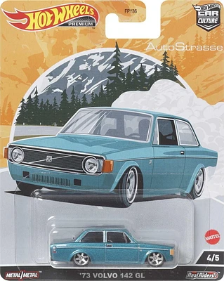 Hot Wheels Car Culture Circuit Legends Véhicule 74 Volvo 142 GL, 3 ans et plus