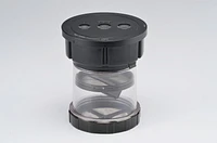 TRU Rapid Cold Brew Coffee Maker, Stylish Black with wood-grain