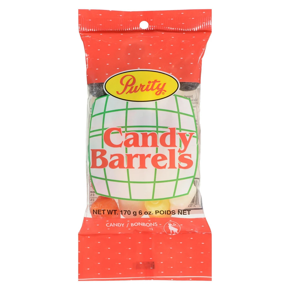 barils de bonbons de pureté barils de bonbons