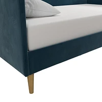 DHP Franklin Mid Century Upholstered Daybed