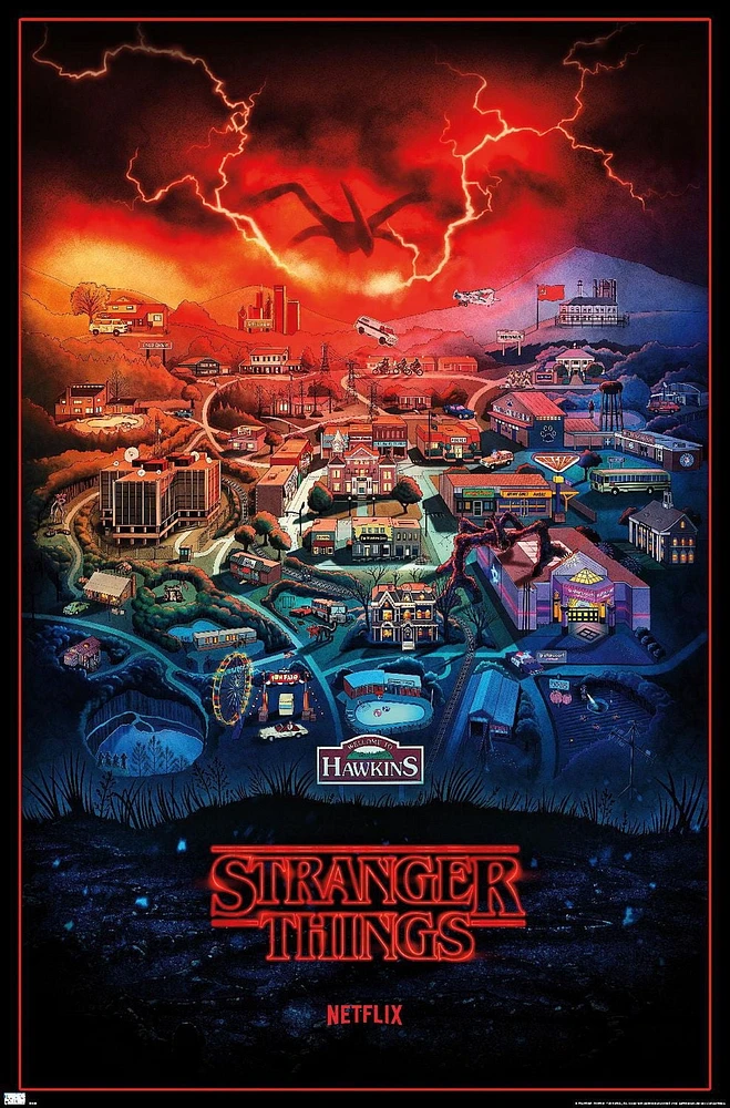 Netflix Stranger Things : Saison 4 - Hawkins