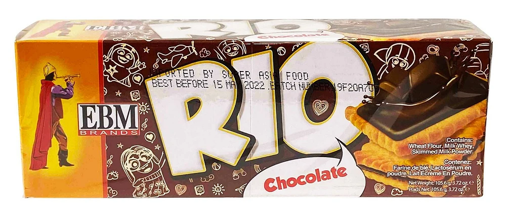 EBM RIO CHOCOLATE BISCUIT 128GM