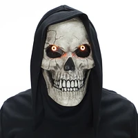 Adult Unisex Way to Celebrate Halloween Light-up Sinister Skull Mask